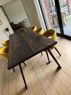 Tafel en 8 stoelen Castle Line, Ophalen, 100 tot 150 cm, Eikenhout, 200 cm of meer