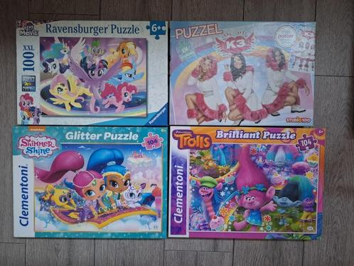 Diverse puzzels - meisje - 5/6 jaar, Kinderen en Baby's, Speelgoed | Educatief en Creatief, Zo goed als nieuw, Puzzelen, Ophalen of Verzenden