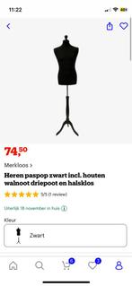 Mannelijke én vrouwelijke paspop, Hobby en Vrije tijd, Ophalen, Zo goed als nieuw, Paspop