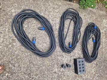 kit speakon 8 points, Enlèvement, Comme neuf, 1000 watts ou plus, Sono