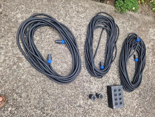 Speakon 8-punts kit, Muziek en Instrumenten, Versterkers | Keyboard, Monitor en PA, Zo goed als nieuw, P.A., 1000 watt of meer