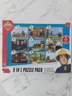 Puzzels Brandweerman Sam, Kinderen en Baby's, Ophalen, 10 tot 50 stukjes, Zo goed als nieuw, 4 tot 6 jaar