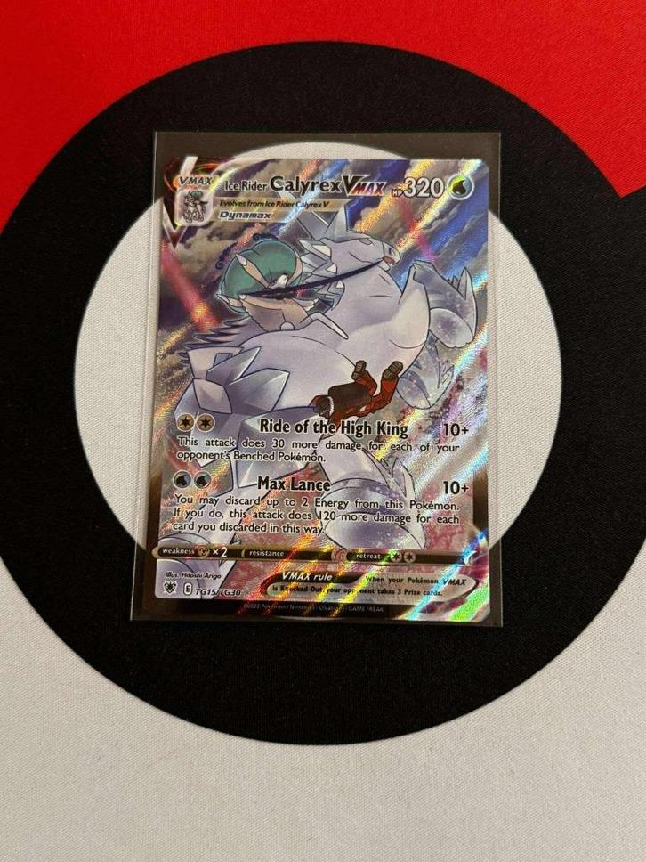 Pokémon - Astral Radiance - Ice Rider Calyrex Vmax TG15 - NM, Hobby en Vrije tijd, Verzamelkaartspellen | Pokémon, Zo goed als nieuw