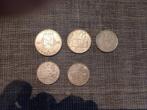 Zilver in Belgische valuta, Zilver, Ophalen of Verzenden, Zilver, Losse munt
