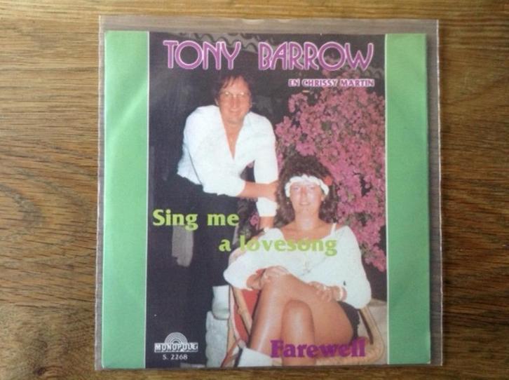 single tony barrow, Cd's en Dvd's, Vinyl Singles, Single, Pop, 7 inch, Ophalen of Verzenden