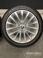 18” originele BMW 5 serie G30 G31 velgen winterbanden 5x112, Auto-onderdelen, 18 inch, Banden en Velgen, Bestelwagen, Gebruikt