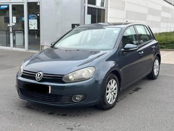 Golf 6 1.6 diesel 2012 euro 5b, Autos, Euro 5, Phares directionnels, Noir, 5 portes
