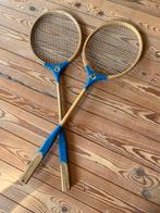 2 oude badmintonraketten hout, Ophalen, Gebruikt, Racket(s)