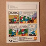 Schrift smurfen via secura Shell frans, Verzamelen, Stripfiguren, Ophalen of Verzenden, Smurfen, Zo goed als nieuw