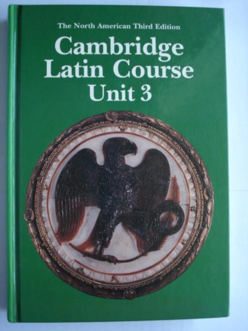 Cambridge Latin Course Unit 3 North American Third Edition 2, Livres, Livres scolaires, Comme neuf, Latin, Secondaire, Envoi