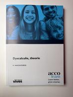 Dyscalculie, theorie, Boeken, Ophalen of Verzenden, Nieuw, Hogeschool, Acco
