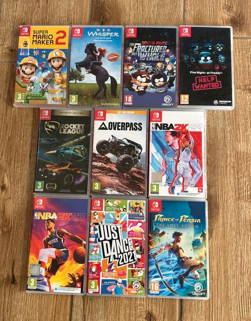 Nintendo switch games, Games en Spelcomputers, Games | Nintendo Switch, Gebruikt, Ophalen of Verzenden