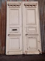 Antieke deuren herenhuis, Doe-het-zelf en Bouw, 215 cm of meer, Gebruikt, Ophalen of Verzenden, 120 cm of meer