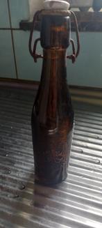 Bouteille de bière La Vignette de Louvain, Collections, Enlèvement, Utilisé