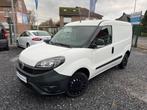 Fiat Doblo 1.3d, 2019, 42.000 km, 3 zitplaatsen, Airco, BTW, Auto's, Bestelwagens en Lichte vracht, 4 deurs, Stof, USB, Wit