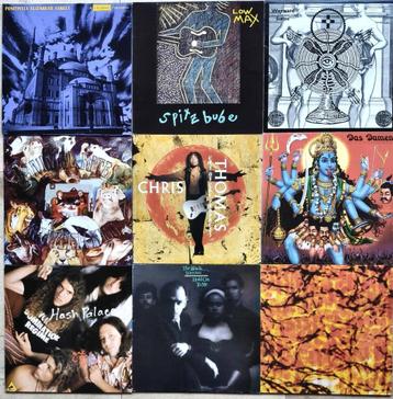 Lot van 9  ALTERNATIVE ROCK lp's van rond 1990 beschikbaar voor biedingen