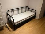 Bed - Ikea Fyresdal, Ophalen, Gebruikt, Zwart, Tweepersoons