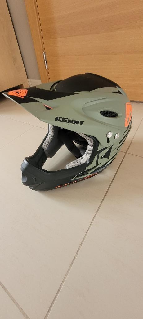 KENNY DOWN HILL integraalhelm voor BMX, crossmotor, Fietsen en Brommers, Fietsaccessoires | Fietshelmen, Zo goed als nieuw, Jongen