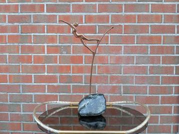 Sculpture en bronze de Rik Versonnen 58 cm