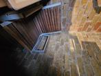 Terrastafels en stoelen, Tuin en Terras, Tuintafels, Ophalen, Zo goed als nieuw, Vierkant