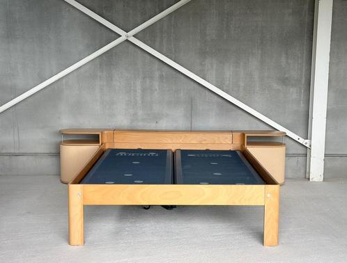 Auping Auronde 160x200 tweepersoonsbed, Huis en Inrichting, Slaapkamer | Bedden, Zo goed als nieuw, Tweepersoons, Hout, Ophalen