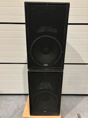2x JB systems Vibe 15 luidsprekercabinet beschikbaar voor biedingen