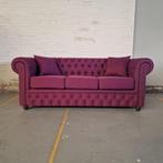 Chesterfield Bank Bahama Bessenroze (3-zits), Antiek en Kunst, Ophalen