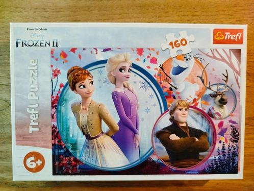 Puzzle Disney Frozen II - 160 pièces, Kinderen en Baby's, Speelgoed | Kinderpuzzels, Gebruikt, 6 jaar of ouder, Meer dan 50 stukjes