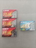 BASF CE II + FE I chrome cassette's 6 stuks, Ophalen of Verzenden, Zo goed als nieuw