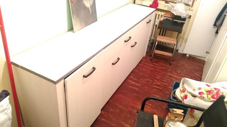 Meuble bas et long de cuisine, Maison & Meubles, Cuisine | Éléments de cuisine, Utilisé, Moins de 100 cm, 200 cm ou plus, 50 à 75 cm