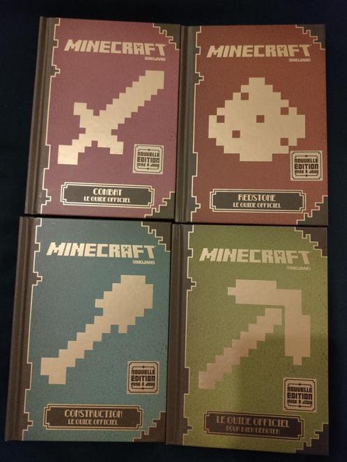 Coffret Minecraft- L'intégrale des guides officiels-4 livres, Consoles de jeu & Jeux vidéo, Jeux | PC, Comme neuf, Aventure et Action