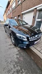 Mercedes Gla 180 Amg  line, Auto's, 4 cilinders, Leder en Stof, Zwart, 5 zetels