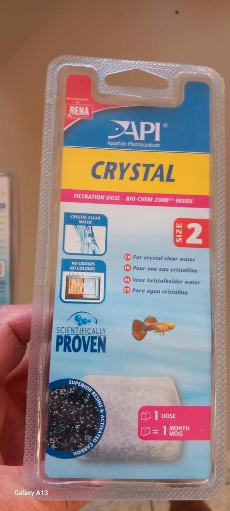 Api crystal bio chem zorb, Dieren en Toebehoren, Vissen | Aquaria en Toebehoren, Nieuw, Overige typen, Ophalen of Verzenden