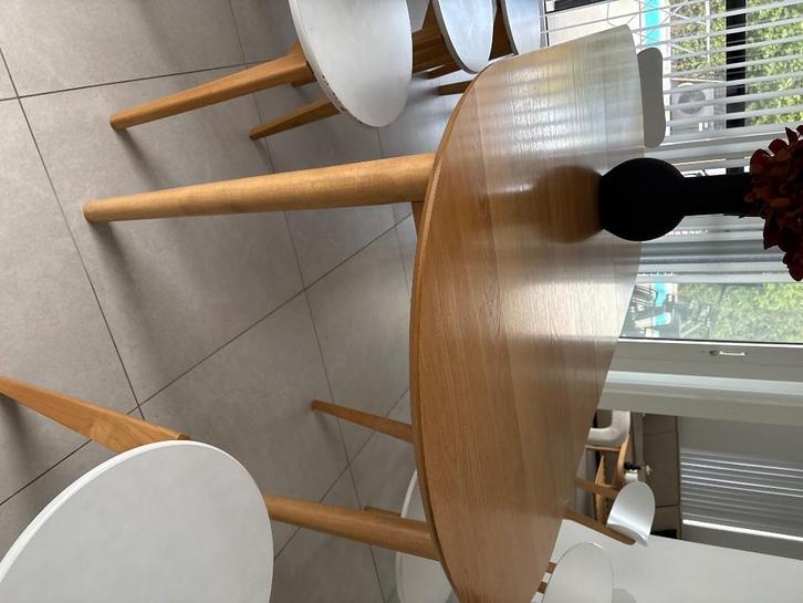 Eettafel, Huis en Inrichting, Tafels | Eettafels, Ovaal, Ophalen