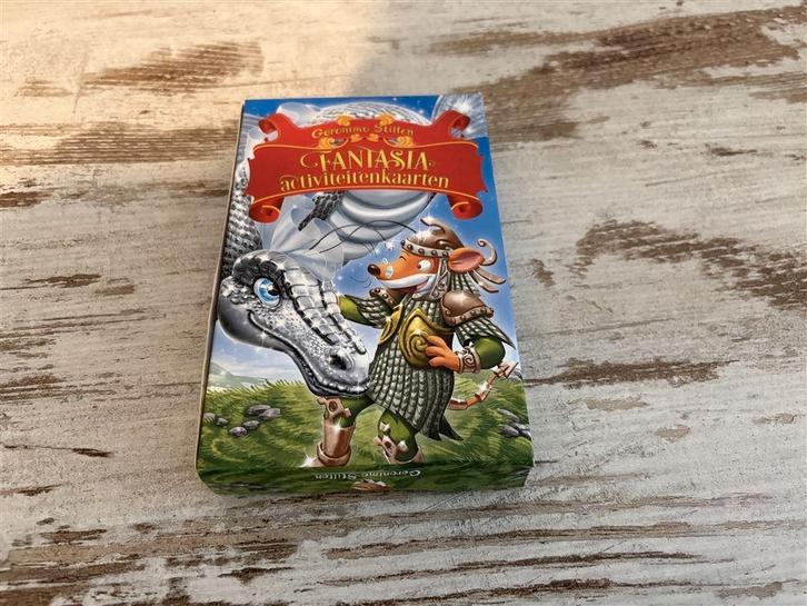 Geronimo stilton - fantasia activiteitenkaarten - s2117, Hobby en Vrije tijd, Gezelschapsspellen | Bordspellen, Zo goed als nieuw