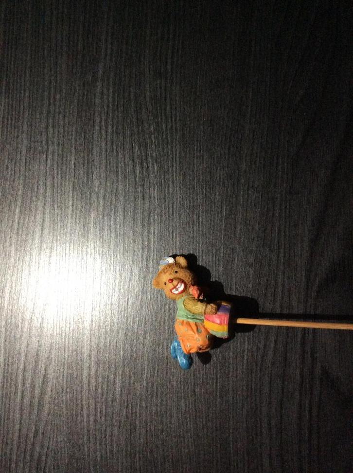 Joli ours pour un pot de fleurs, Jardin & Terrasse, Pots de fleurs, Comme neuf, Envoi