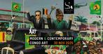 Peintures du Congo Moderne & Contemporaine, Antiek en Kunst, Kunst | Schilderijen | Modern, Ophalen of Verzenden