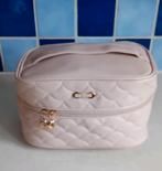 Grande trousse de toilette rose avec miroir, Enlèvement ou Envoi, Comme neuf, Rose, Femme