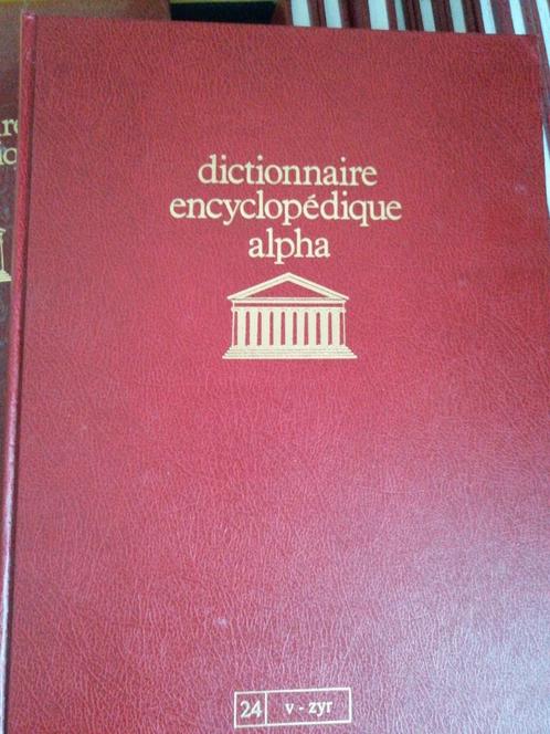 Dictionnaire alpha, Livres, Encyclopédies, Comme neuf, Enlèvement