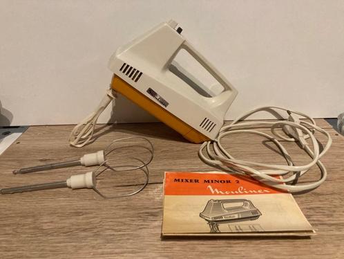 Vintage Moulinex 70s elektrische mixer, Verzamelen, Elektronische Apparatuur, Overige typen, Ophalen of Verzenden