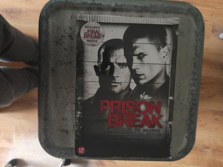 Prison Break DVD box, CD & DVD, DVD | TV & Séries télévisées, Drame, Coffret, À partir de 12 ans, Enlèvement ou Envoi