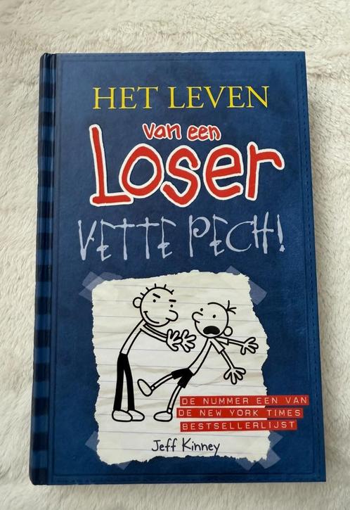 Jeff Kinney - Vette pech!, Boeken, Kinderboeken | Jeugd | 10 tot 12 jaar, Zo goed als nieuw, Ophalen of Verzenden
