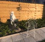 4 Bistro stoelen, Tuin en Terras, Ophalen, Gebruikt, Metaal