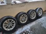 BMW 16" zomerbanden op aluminium velgen met tpms, Auto-onderdelen, Banden en Velgen, Ophalen, Zomerbanden, Velg(en)