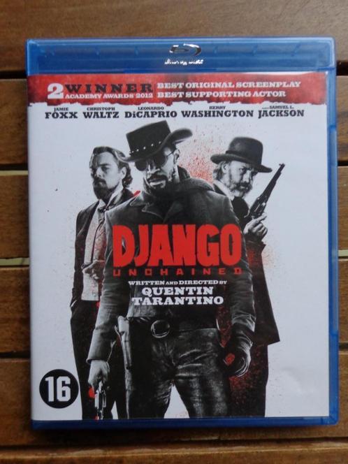 )))  Bluray  Django Unchained  //  Quentin Tarantino  (((, CD & DVD, Blu-ray, Comme neuf, Aventure, Enlèvement ou Envoi