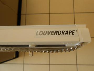 LOUVERDRAPE  LAMELLEN MET RAIL, Enlèvement, Comme neuf