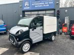 Aixam D truck  gekeurd voor verkoop 2000km !!, Argent ou Gris, Cuir, Diesel, Automatique