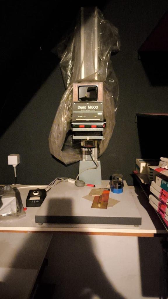 Toestel Durst M800 met kleurtoestel Durst Cls 80, Hobby en Vrije tijd, Overige Hobby en Vrije tijd, Gebruikt, Ophalen