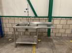 Rvs spoeltafel / wastafel met kraan, Zakelijke goederen, Horeca | Keukenapparatuur, Ophalen