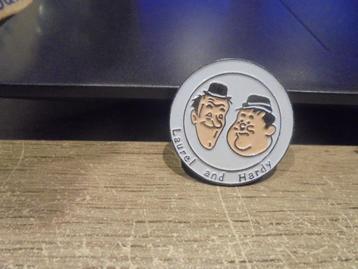 Laurel en Hardy - pin beschikbaar voor biedingen